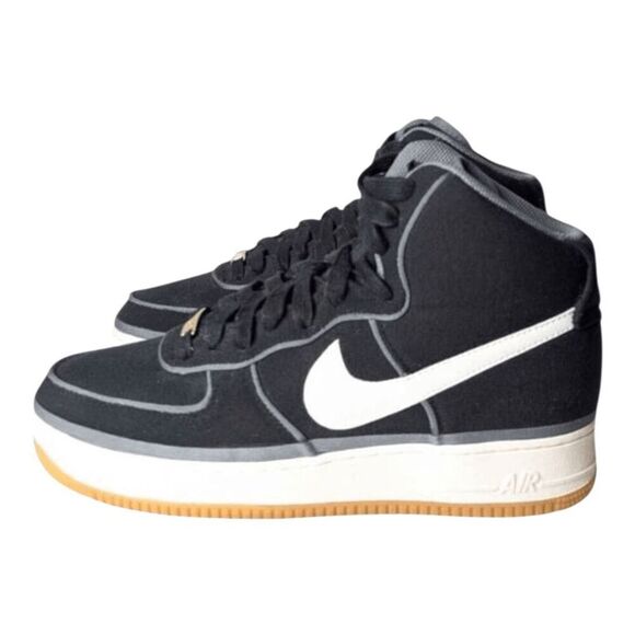 NIKE Air Force 1 High \'07 LV8 \'Black Sail Team Orange\' Sneakers Size 10 main image 4
